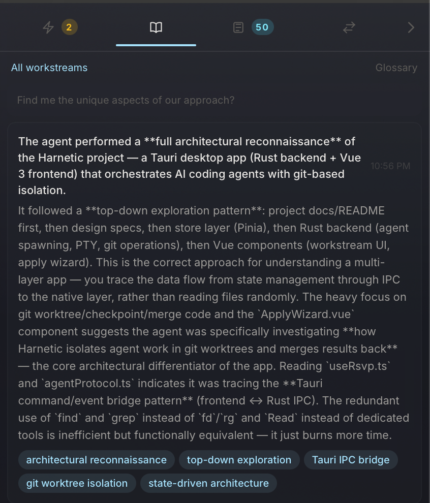 Ask questions, learn as you go